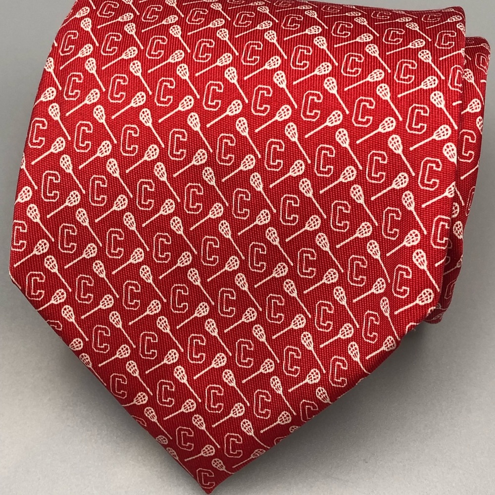 Vineyard Vines Cornell Lacrosse Silk Tie